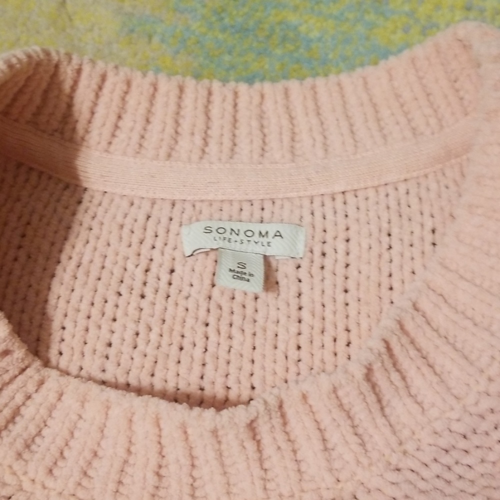 Sonoma Peach Soft Sweater - Picture 3 of 3